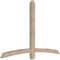 Ekena Millwork Bellingham Smooth Timber Gable Bracket, Douglas Fir, 72"W x 48"H x 3 1/2"D x 3 1/2"F, 16/12 Pitch GBW072X48X0404BEL00SDF - alternate 3